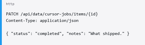http snippet