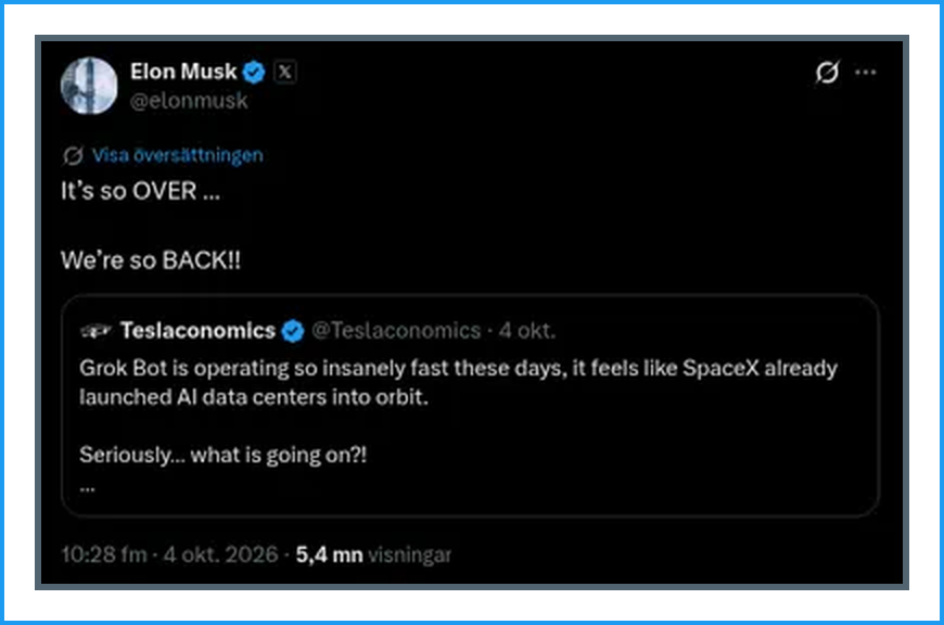 Källa: https://x.com/elonmusk